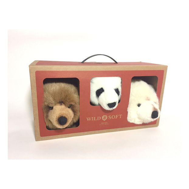 Bear Wall Mounts - Set of 3-product