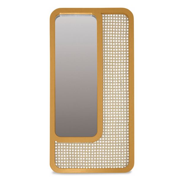 Miroir rectangulaire en cannage-product