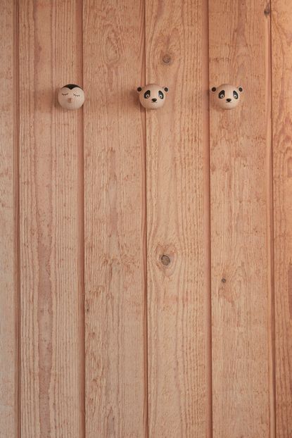 Kleiderhaken Panda aus Holz-product