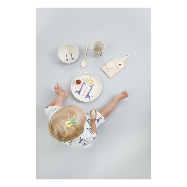 Giraffe Bamboo Plate-product