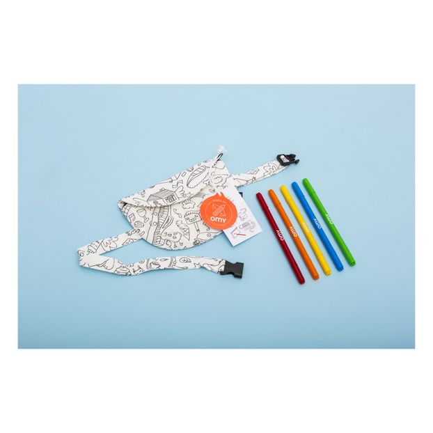 Trousse Banane à colorier et ses feutres-product
