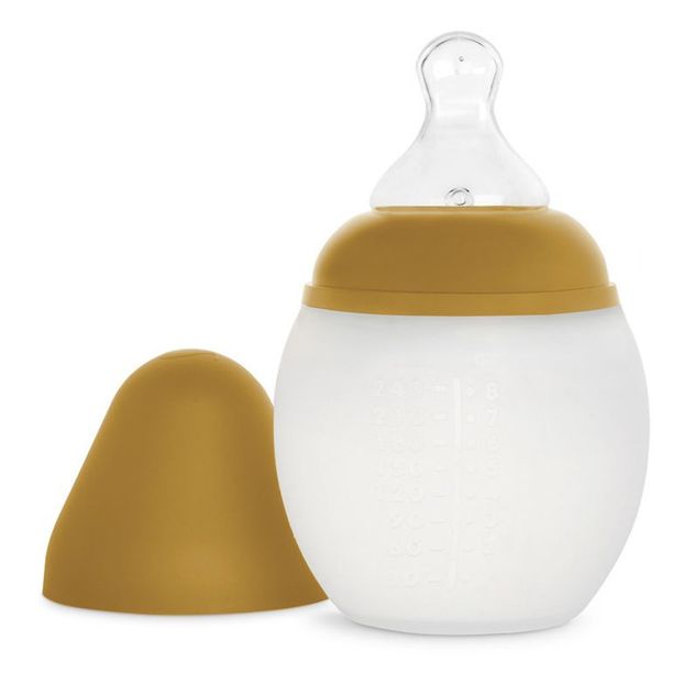 Biberon en silicone médical et tétine physiologique-product