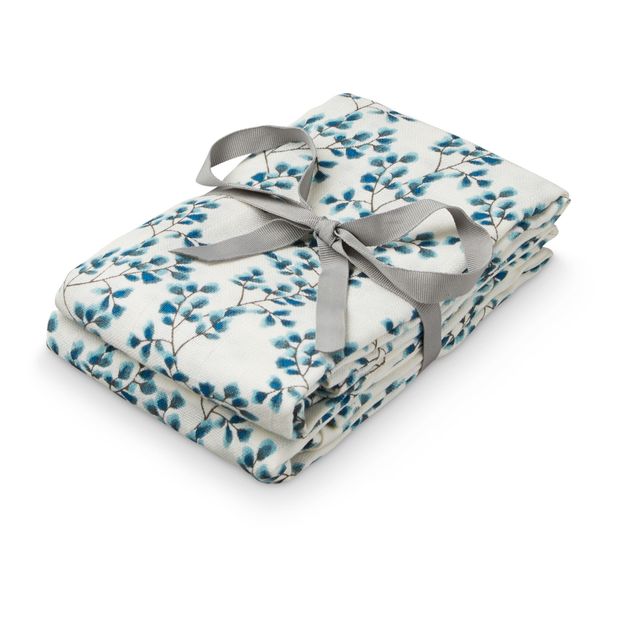 Fiori Swaddle in Organic Cotton Muslin - Set of 2-product