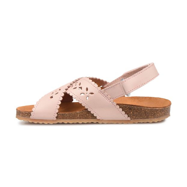 Two Con Me - Perforated Criss Cross Sandals-product