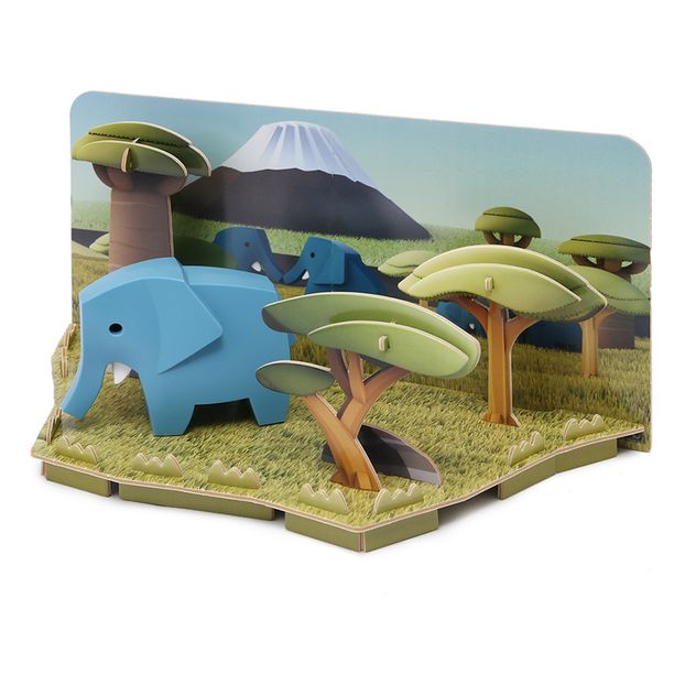 Puzle 3D Elefante-product