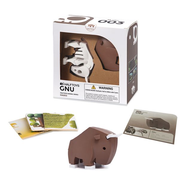 Puzzle 3D Gnu-product