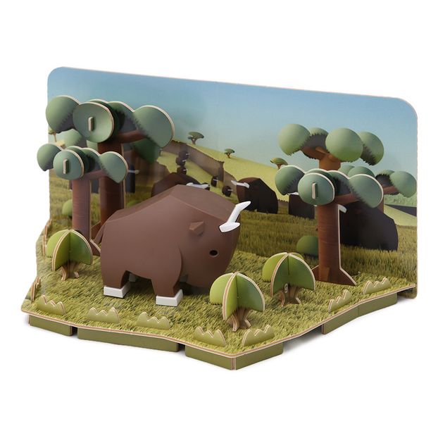 Puzzle 3D Gnu-product