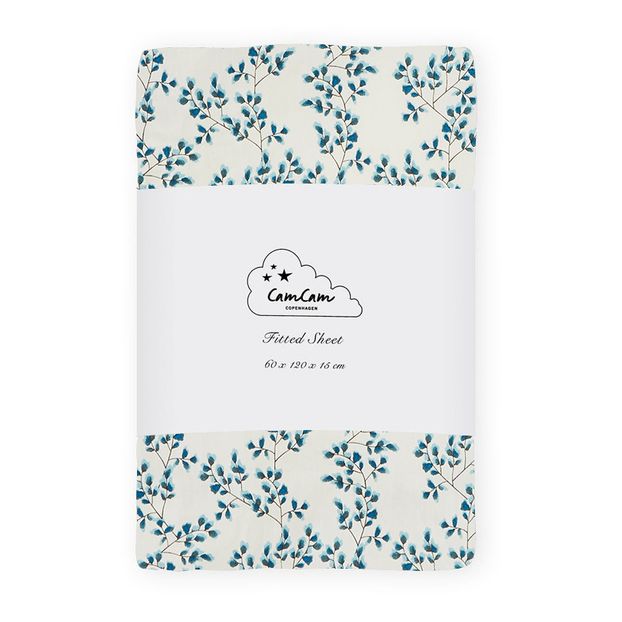 Fiori Fitted Sheets in Organic Cotton-product