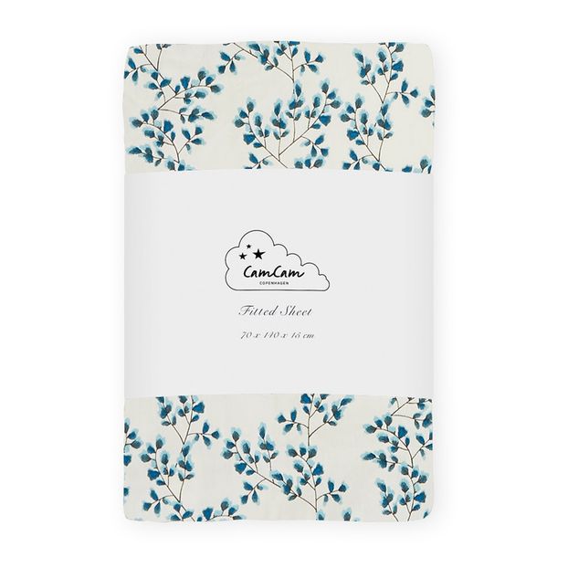 Fiori Fitted Sheets in Organic Cotton-product