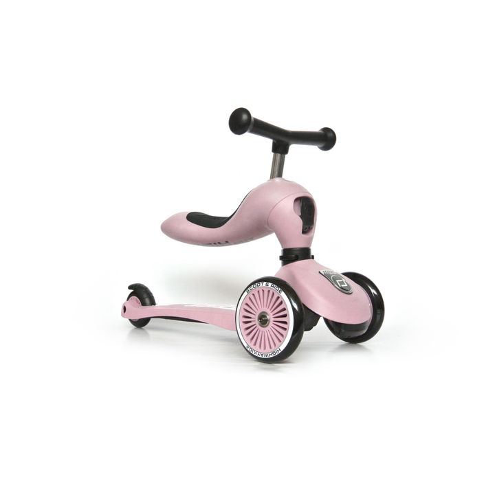 Trottinette 2 en 1 | Rose pâle- Image produit n°4