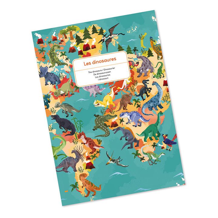 Lernpuzzle Dinosaurier - 200 Teile- Produktbild Nr. 2
