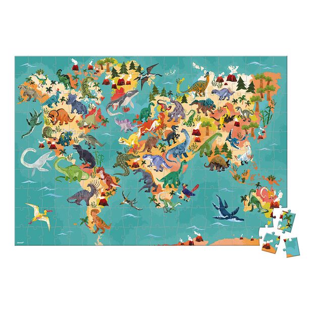 Puzzle educativo Los Dinosaurios - 200 piezas-product
