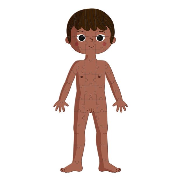 Human Body Educational Puzzle - Set of 3-product