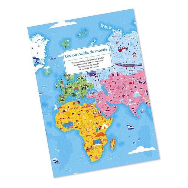 Puzzle éducatif Les Curiosités Du Monde - 350 pièces-product