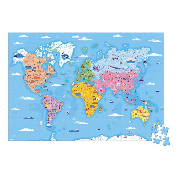 Puzzle éducatif Les Curiosités Du Monde - 350 pièces-product