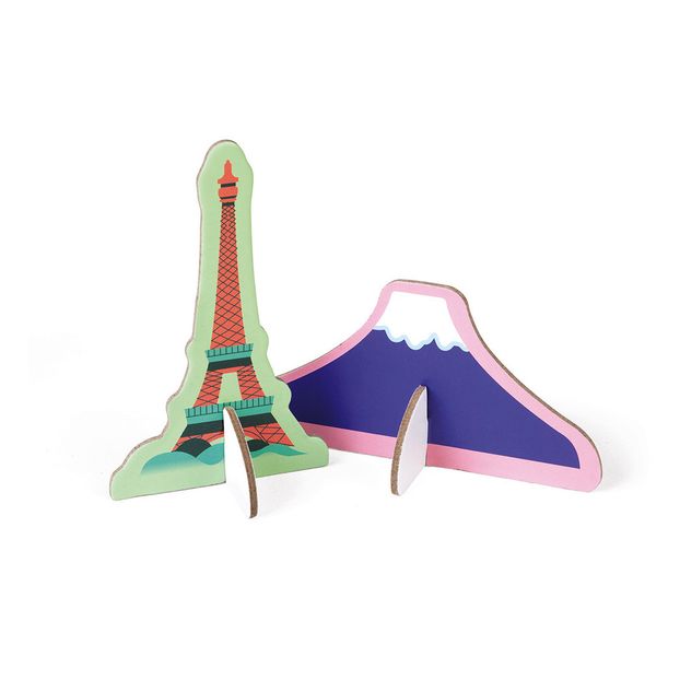 Puzzle educativo Las Curiosidades Del Mundo - 350 piezas-product