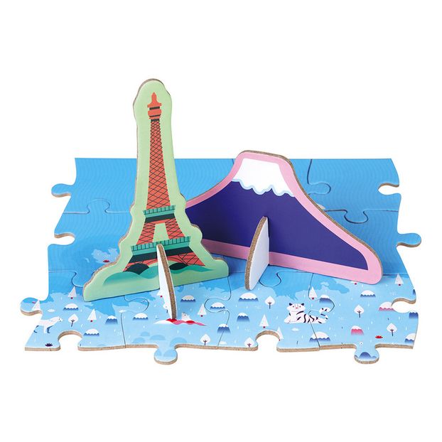 Puzzle éducatif Les Curiosités Du Monde - 350 pièces-product