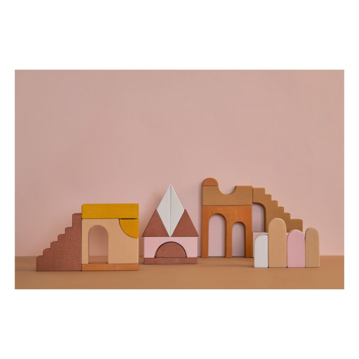 Wooden House Blocks- Product image n°2