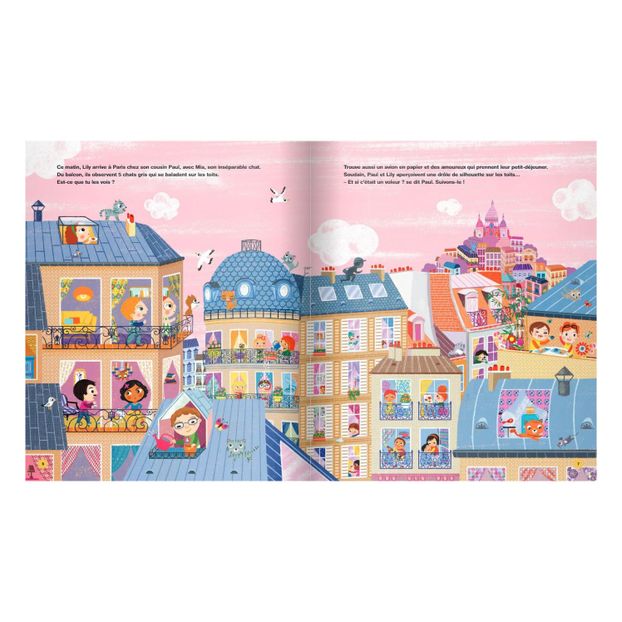Album Lily mène l'enquète à Paris - P. Nille-product