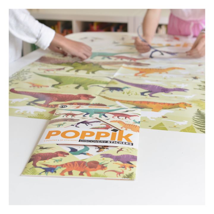 Póster con pegatinas Los dinosaurios- Imagen del producto n°2