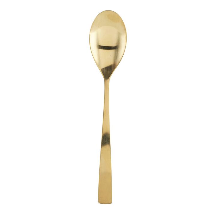 Cuchara de acero inoxidable | Dorado- Imagen del producto n°0