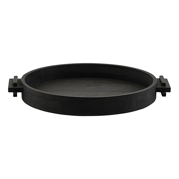 Plateau rond en bois-product