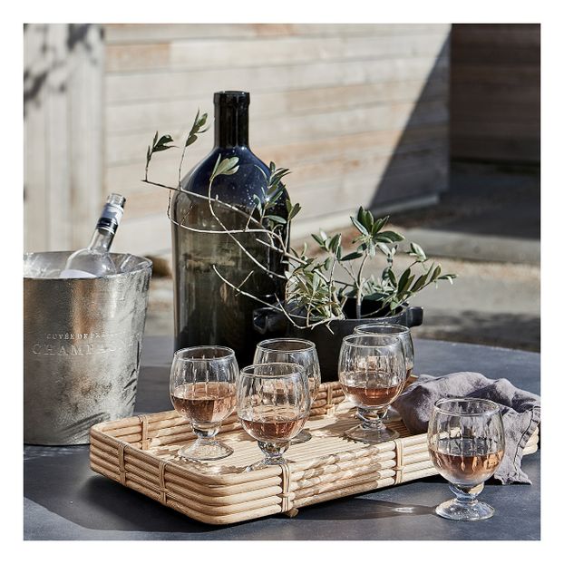 Plateau en rotin Orga-product