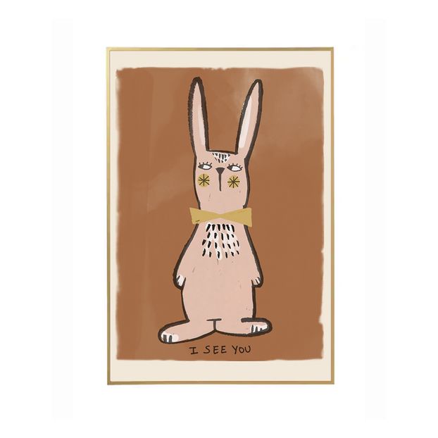 I See You Large Rabbit Poster-product