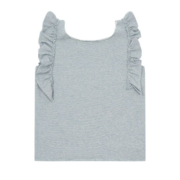 Striped Ruffle Top-product
