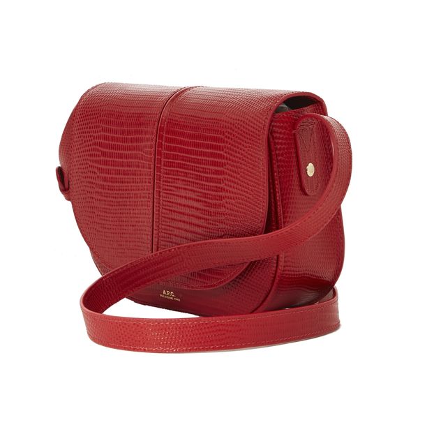Bolso Betty Grabado Piel Lagartija-product