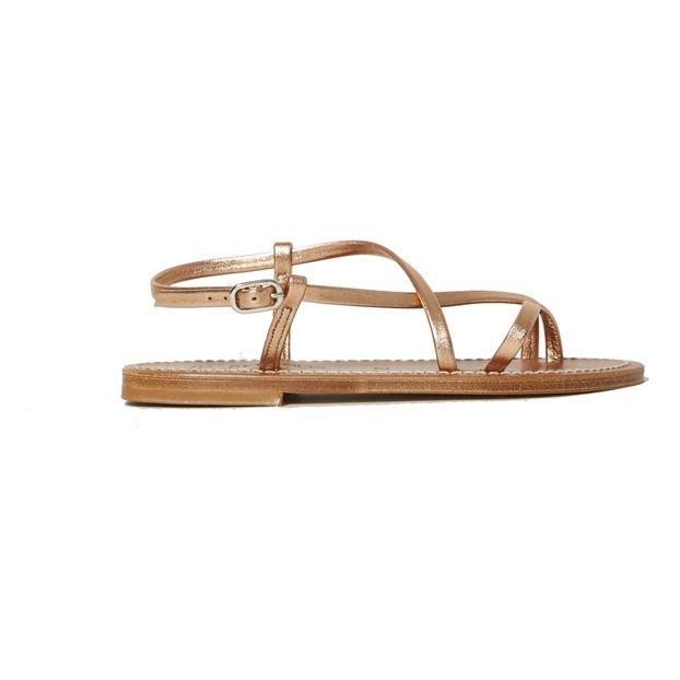 Sandalias Muse Cuero Metalizado-product