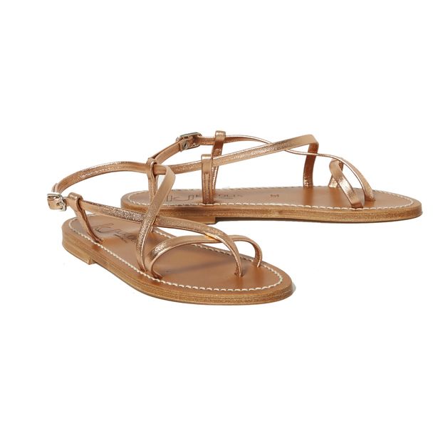 Sandalias Muse Cuero Metalizado-product