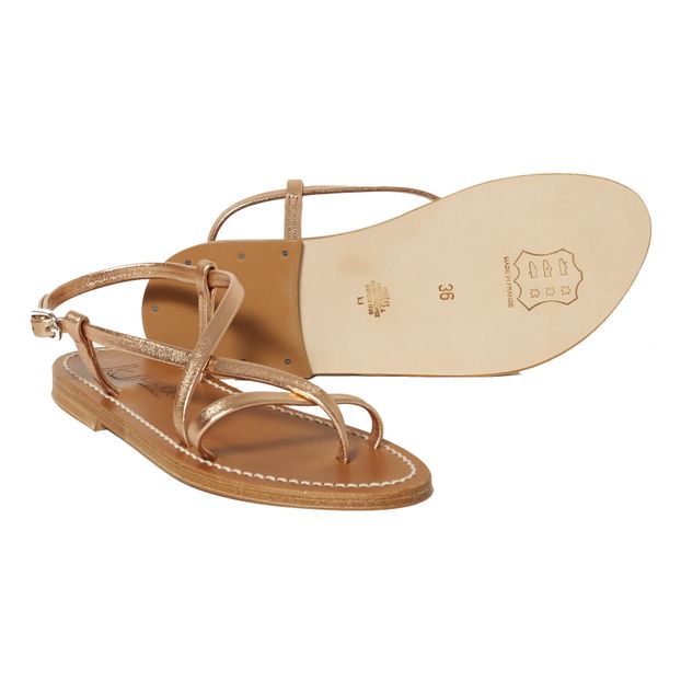 Sandalias Muse Cuero Metalizado-product