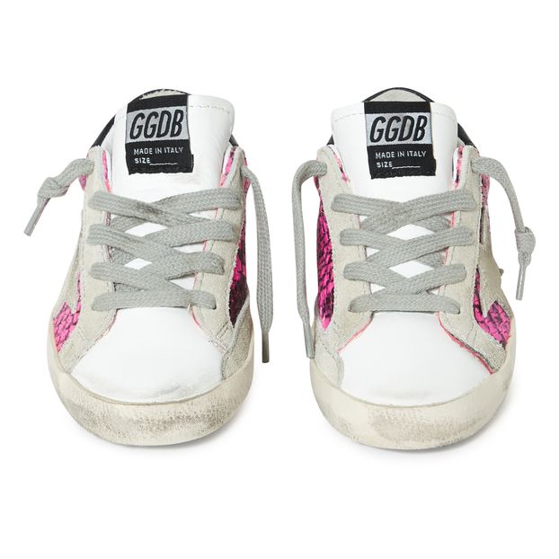 Baskets Façon Piton Cuir Superstar-product