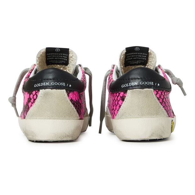 Baskets Façon Piton Cuir Superstar-product