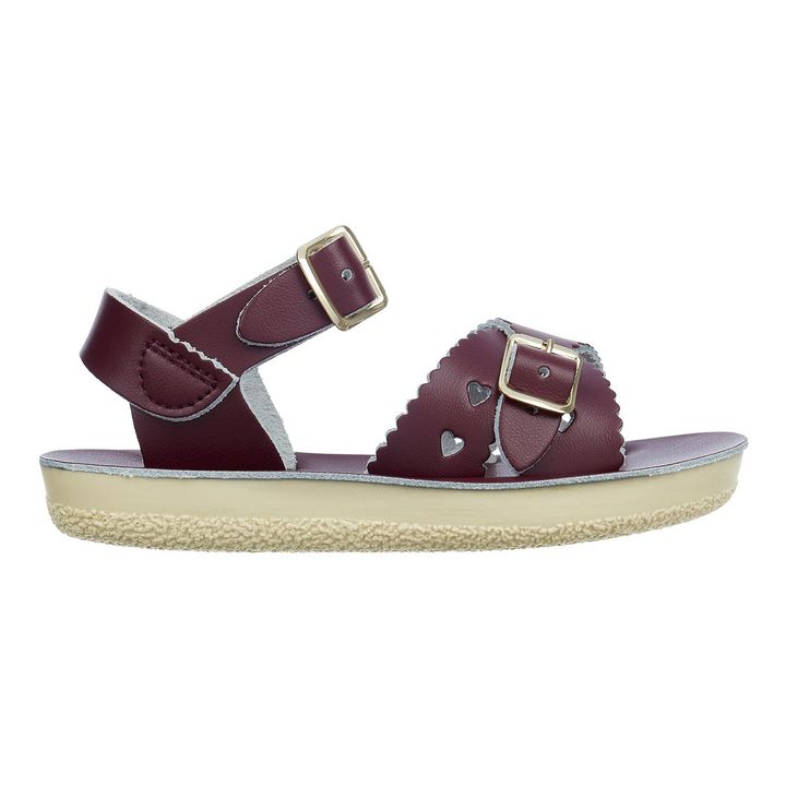 Sandali in pelle waterproof Sweetheart Bordeaux- Immagine del prodotto n°0