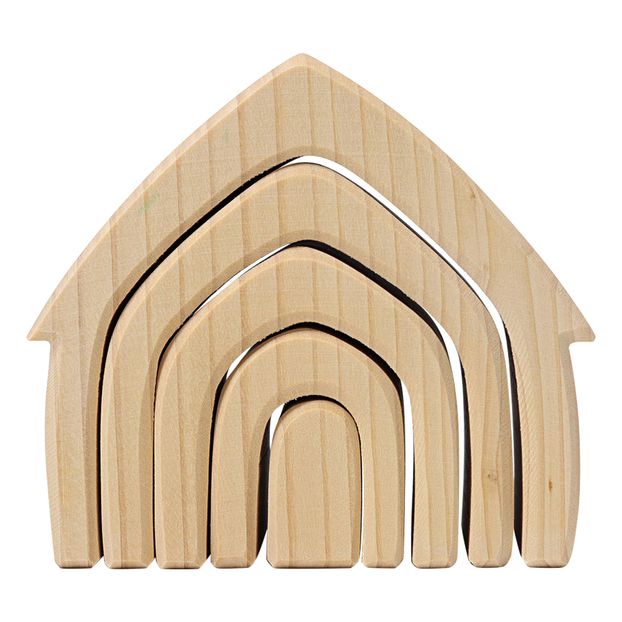 Maison à empiler en bois-product