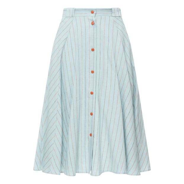 Falda Midi Rayas Rio Playa-product