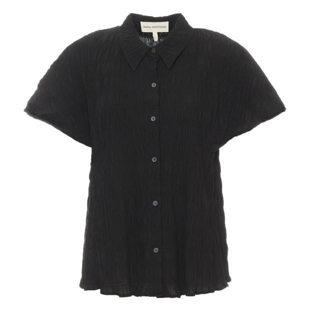 Chemise Phebe Effet Plissé Coton Bio-product