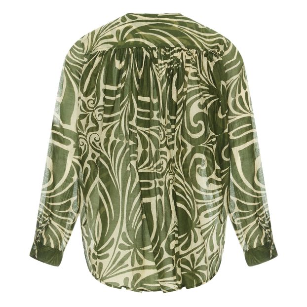 Blusa Cigar Estampado Algodón y Seda-product