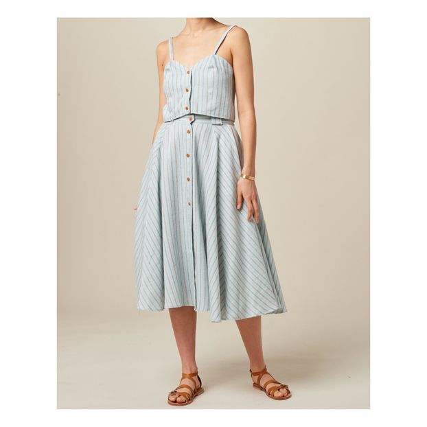Falda Midi Rayas Rio Playa-product