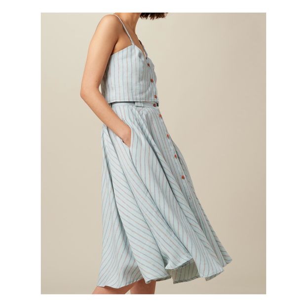 Falda Midi Rayas Rio Playa-product