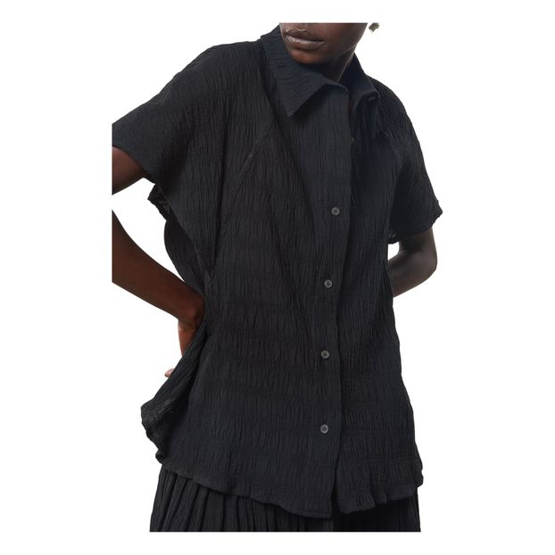Chemise Phebe Effet Plissé Coton Bio-product