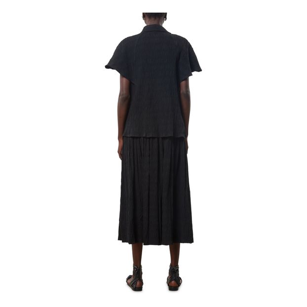 Chemise Phebe Effet Plissé Coton Bio-product