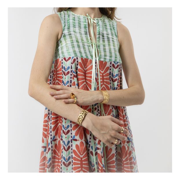Robe Celeste Broderie Mexicaine-product