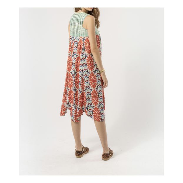 Robe Celeste Broderie Mexicaine-product