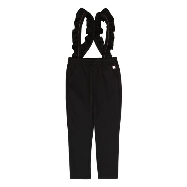 Flannel Trousers with Suspenders-product
