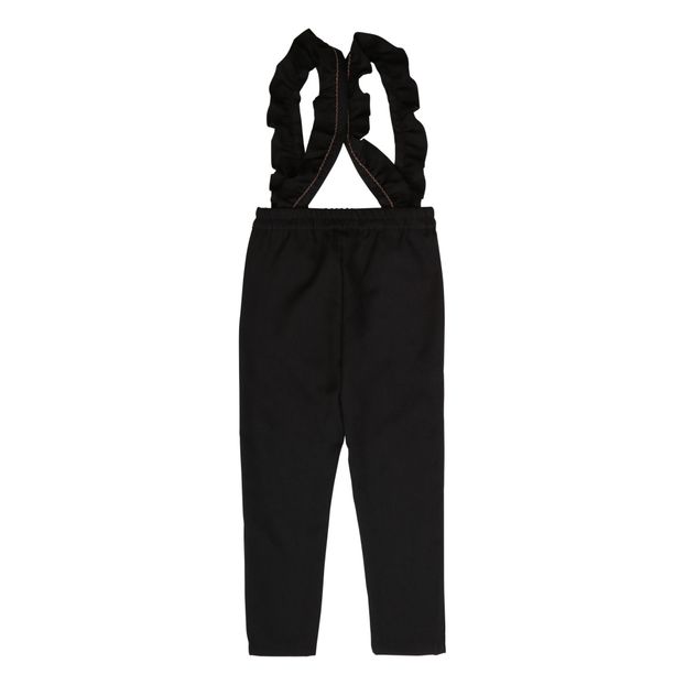 Flannel Trousers with Suspenders-product