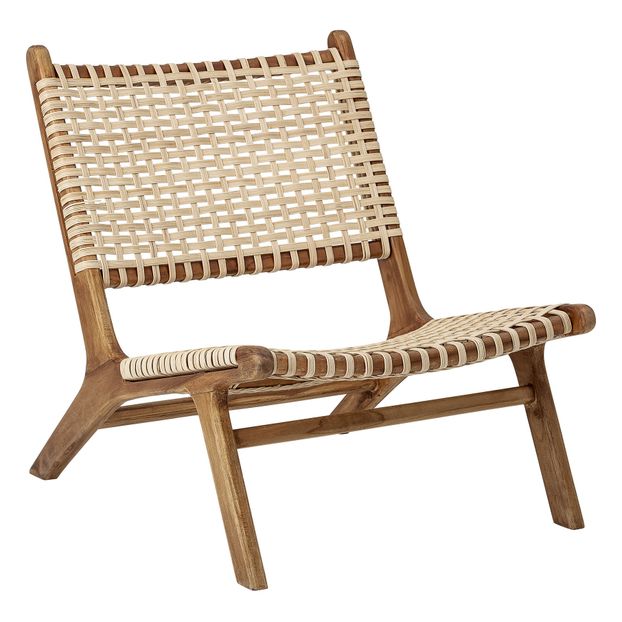 Fauteuil Keila en teck-product