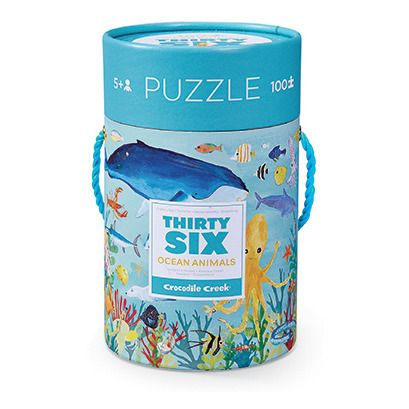 Puzzle Ozean Tiere - 100-teilig- Produktbild Nr. 1
